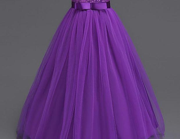 Cô gái ăn mặc váy dài váy catwalk piano trang phục mùa hè phồng váy trẻ em lớn trẻ em công chúa váy bộ đồ bé trai cao cấp