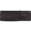 Logitech K120 Wired Keyboard and Mouse Set for Laptops, Office Use, Desktop Computers, Business and Home Typing