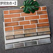 American Countryside Exterior Wall Tiles Villa Courtyard Culture Brick Balcony Antique Brick Living Room Dining Room Restaurant Background Wall Retro Brick
