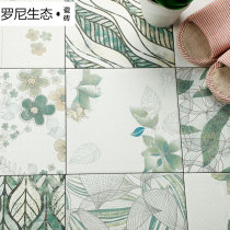 Nordic floor tiles hexagonal tiles Flower tiles Kitchen wall tiles Bathroom tiles Balcony hexagonal tiles Background wall tiles