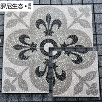 Moroccan Flower Brick Water Grinding Stone Individuality Tile Toilet Floor Tiles Kitchen Wall Brick Living Room Dining Room Dining Room Balcony Antique Brick