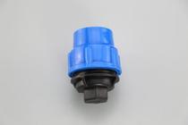 PE quick connector plug pe pipe fittings 20 25 32pe water pipe pe hot melt welding parts pe quick connector 50pe plug