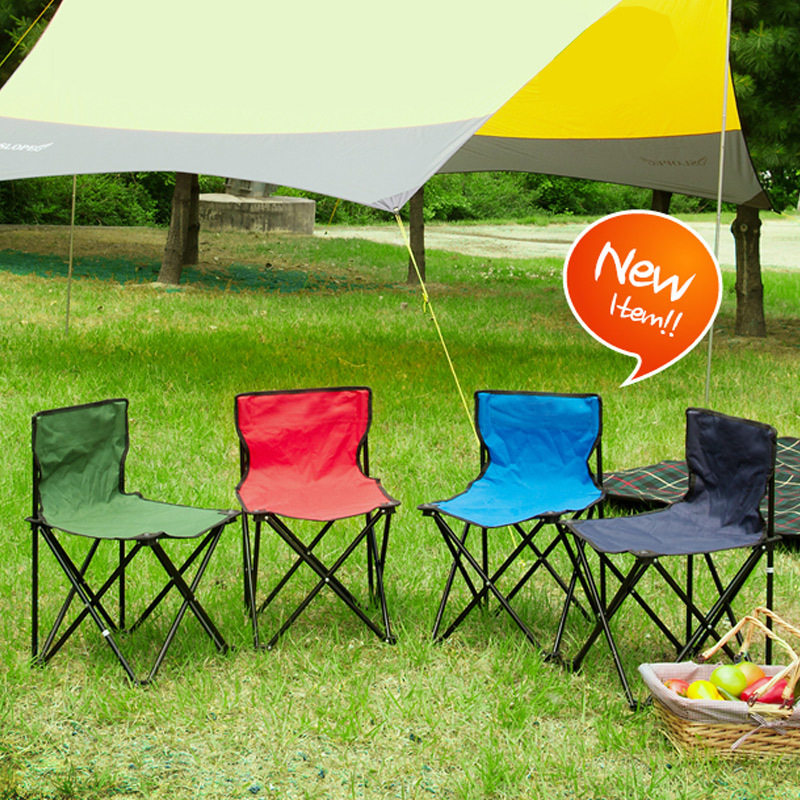 Outdoor Leisure Folding Chairs Picnic Barbecue writing raw chairs Train Stool Camping Portable Leaning Back Chair Fishing Chair