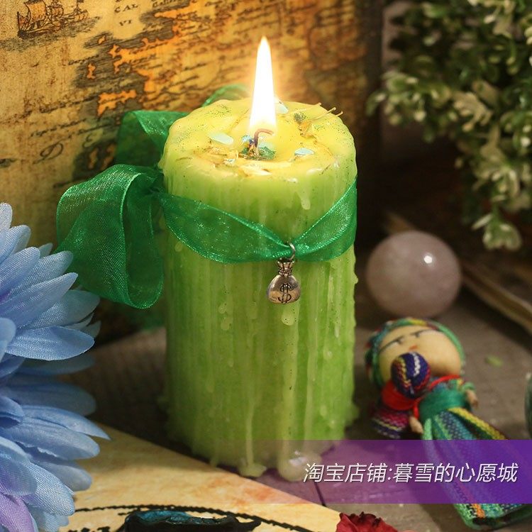 Spot Witch Coins attract money prosperity [Witch Magic Ritual Candles]