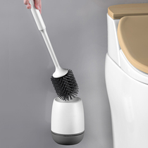 Knapp toilet brush no dead angle toilet brush household long handle soft hair to die angle toilet cleaning set