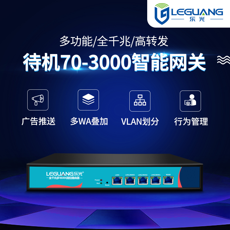 Le Guang Intelligent gateway Multi-functional commercial full gigabit dual-band industrial enterprise-class high-power poe router