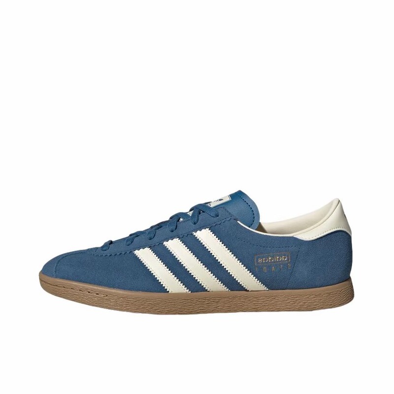 Adidas Originals Fashionable Thin-Soled T-Toe Shoes, Low-Top, Unisex, Blue Jr9555
