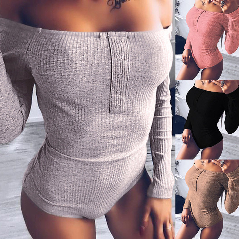 One-Shoulder Long Sleeve Bodysuit