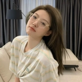 Антирадиационные очки, прозрачный желтый краситель, в корейском стиле, популярно в интернете, защита глаз