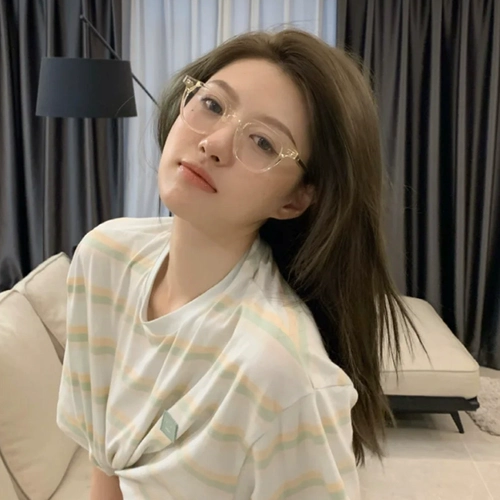 Антирадиационные очки, прозрачный желтый краситель, в корейском стиле, популярно в интернете, защита глаз