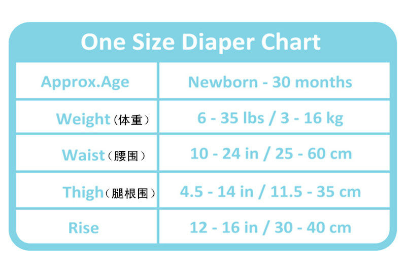 Тканевый подгузник 现货原装进口charlie banana透气环保布尿裤婴儿尿布均码 6个装