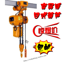 Japanese chain electric hoist chain lifting electric hoist electric hoist chain electric lifting crane with sports car