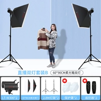 300 Вт с двойной световой упаковкой B (40x90 мягкая световая коробка)