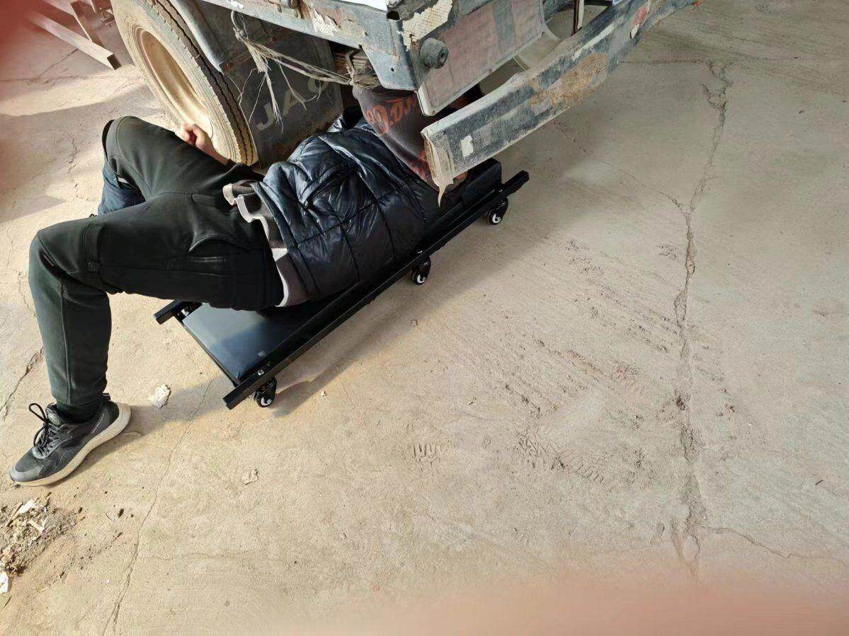 Автомобиль настилают доски 汽修36修车铁滑板车40加厚款工具修车躺板睡板车维修专用带轮移动