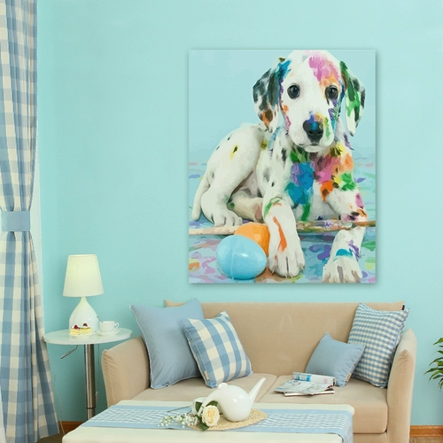 Pinuki Patriotic Puppy Puppy DIY Цифровой масляной картина