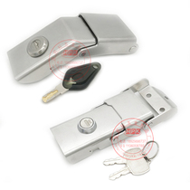 Electric vehicle motorcycle aluminum alloy side box lock tail box lock automatic lock 304 stainless steel lock dust-proof lock hinge lock
