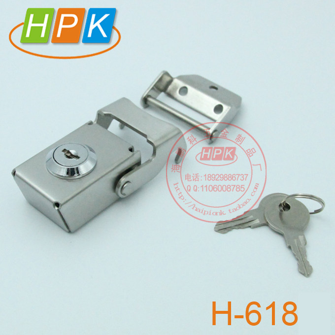 Manufacturers aluminum alloy stainless steel motorcycle special side box lock tail box lock cylinder motorcycle travel special aluminum alloy side box lock