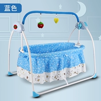 Электрическая кровать+музыка синий