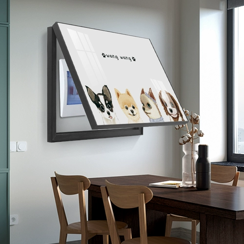 Ящик для измерителя мощности декоративная живопись освободить современную минималистскую коробку распределения мощности мультимедийная электрическая коробочка