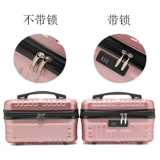 Портативный чемодан, мультяшная милая косметичка, маленький вместительный и большой ящик для хранения для путешествий, 16 дюймов