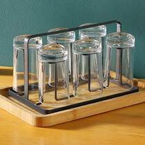 Tray Glass Cups Water Glass Rack Leachate Shelve Cup Shelf Glass Shelf Creative Home Holding Mug Shelf Upside Down Hung