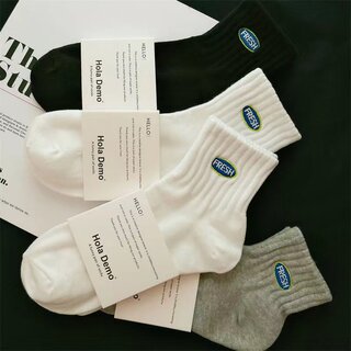 KUUK men's antibacterial sweat-absorbent and anti-odor mid-length sports socks