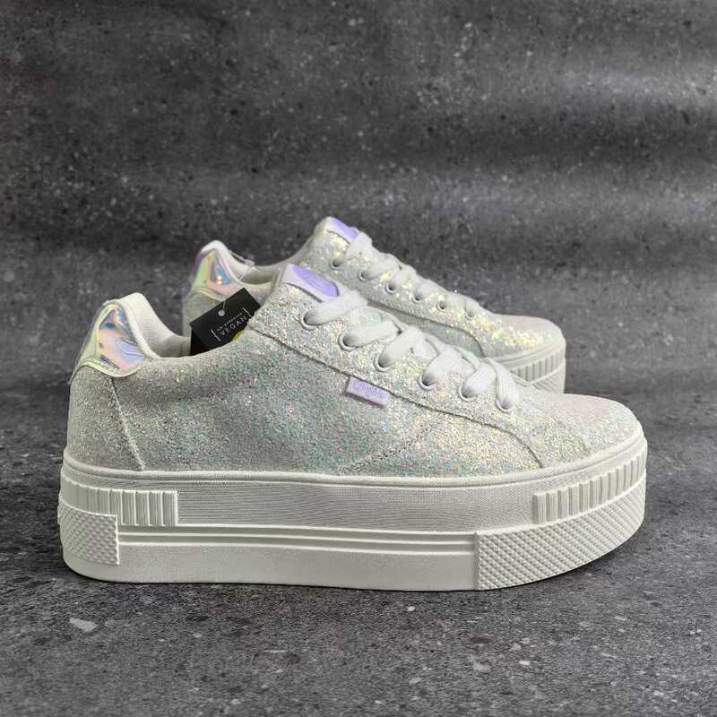 10.23 B.F Sneakers Trendy Luxury Buff Women's Sneakers White Comfortable and Stylish ins Style Wind Explore Five