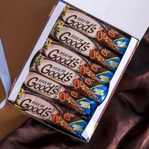 Chocolate rice fruit wafer 30 good things rice fruit bar sandwich rice box full box casual snacks afternoon tea