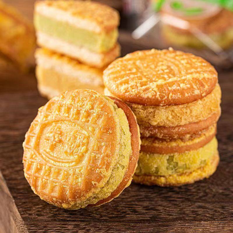 Whole Box of 2.5kg Mung Bean Cakes, Chestnut Pastries, Traditional Pastries, Handmade, Individually Packaged, Delicious Casual Snacks