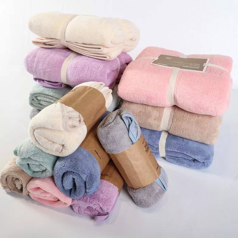 Island country fabric new upgrade, household soft face towel bath towel, strong water absorption, no hair removal, no fading A144
