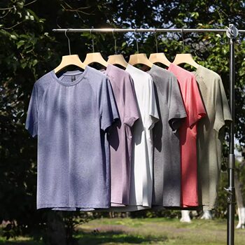 Lu flat replacement coolair technology mesh breathable short sleeves