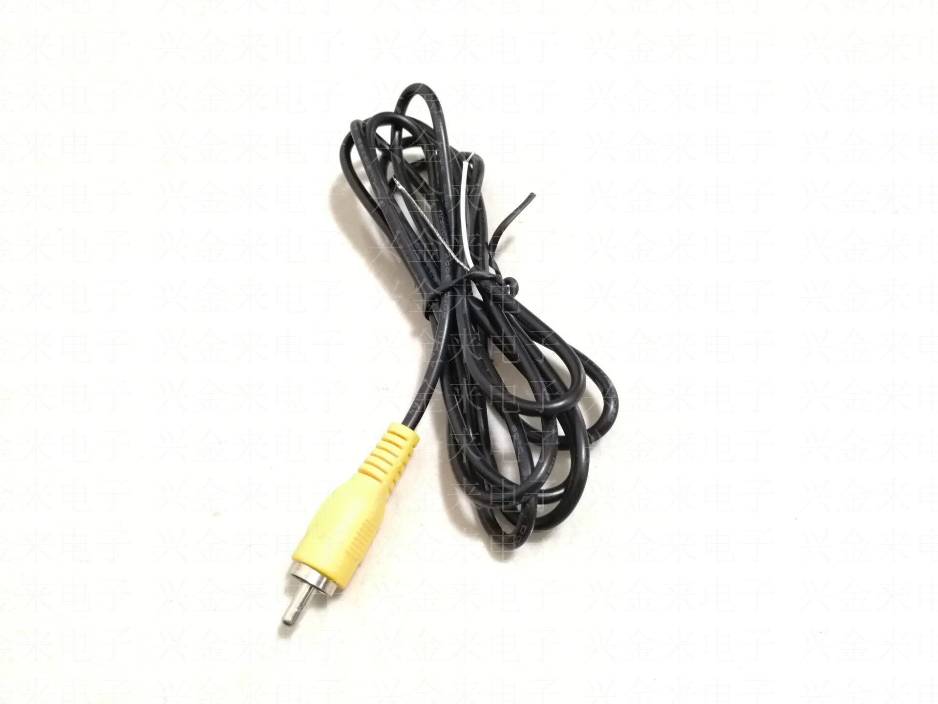 One-sided RCA male plug car audio line audio and video line lotus head line AV extension cable set-top box line 1 5M