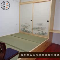 Changzhou tatami custom Changzhou full solid wood floor production Changzhou tatami manufacturer Jin Bai International case