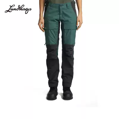 Lundhags longha outdoor new soft shell pants women's elastic wind-resistant and wear-resistant hiking cross-country mountaineering trousers
