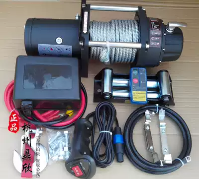 Promotional Dingxin electric winch Off-road car traction self-rescue 12V24V6000 pounds Jimni winch