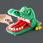 小心恶犬恐龙鳄鱼玩具咬手指的大嘴巴鲨鱼河马按牙齿减压神器整蛊