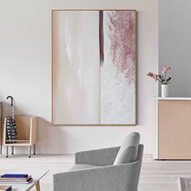 T yaniao ↑ wabi-sabi wind light luxury painting corridor abstract living room entrance restaurant minimalist decorative painting