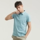 Mr. Cotton Men Mùa thu Mới Đàn ông Cotton Áo sơ mi ngắn tay Polo Màu sắc rắn Áo thun thường xuyên Áo thun nam áo polo sói