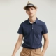 Mr. Cotton Men Mùa thu Mới Đàn ông Cotton Áo sơ mi ngắn tay Polo Màu sắc rắn Áo thun thường xuyên Áo thun nam áo polo sói