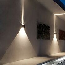 Philips Life Outdoor Wall Lamp Waterproof Aisle Outdoor Wall Hotel Brief Stair Led balcony Living room Wolverine