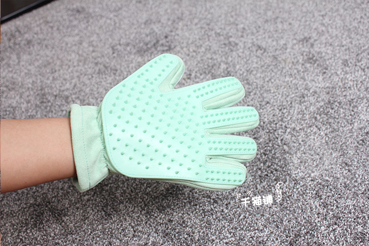 Mèo ngàn mèo gloves găng tay mèo removal triệt lông tẩy lông tẩy lông tắm cho mèo - Cat / Dog Beauty & Cleaning Supplies 	lược chải lông rụng cho mèo	
