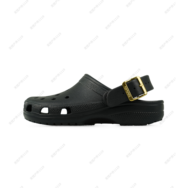 Crocs Men's and Women's Clogs Classic Metal Buckle Clog Unisex Beach Shoes Flat Sandals 213543 Crocs Men's and Women's Clogs Classic Metal Buckle Clog Unisex Beach Shoes Flat Sandals 213543