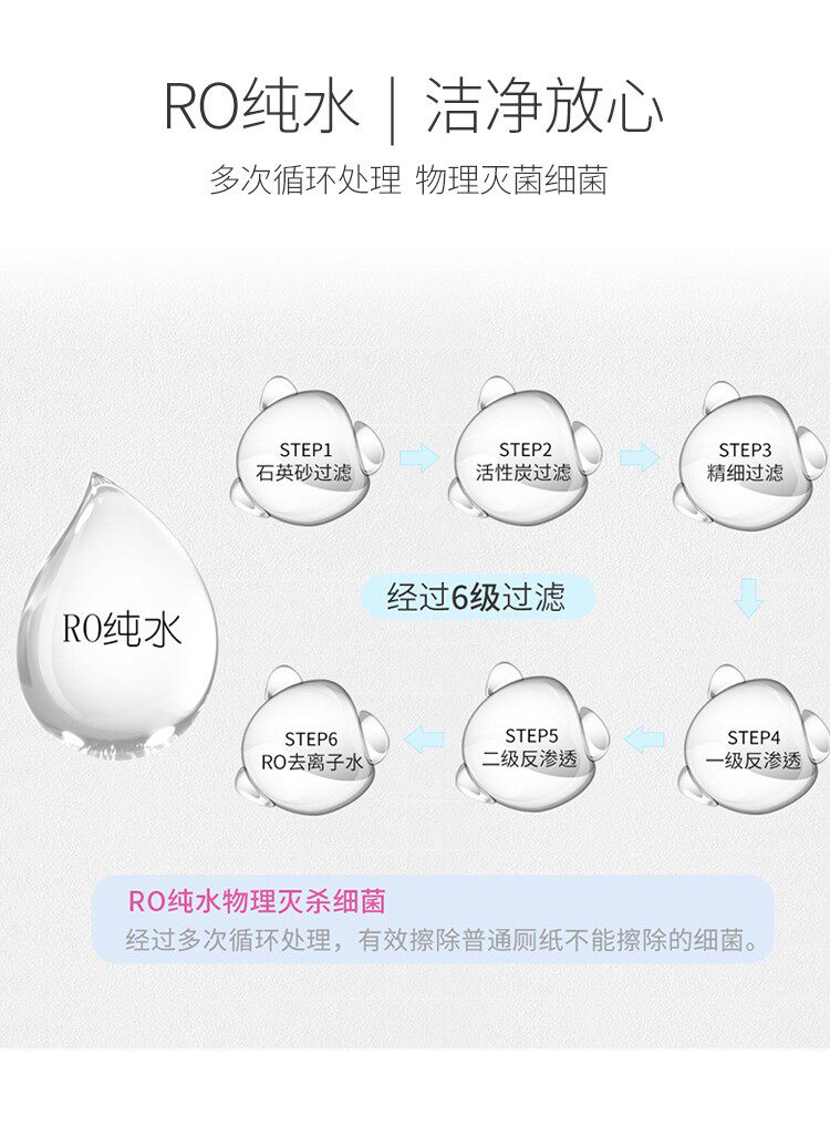 国光 75度酒精消毒湿巾抽纸 50片 15*20cm 图3