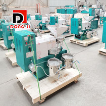 Small Spiral Oil Mill Fully Automatic Home Sesame Rapeseed Press Machine Electric Heating Electric Frying Pan Oil Mill Oil Filter Oil Mill