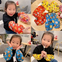 Japanese cartoon bread Anpanman sleeve Childrens baby waterproof sleeve Mens and womens baby hand sleeve dustproof and dirty sleeve