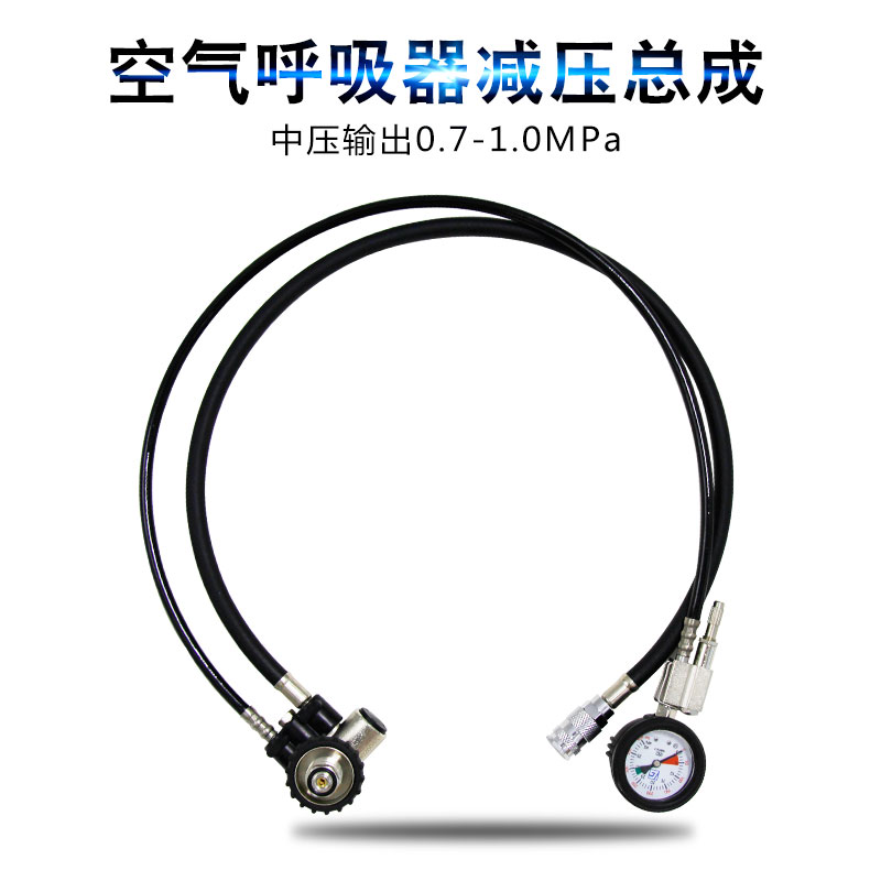 Egu Air Breathing Apparatus Pressure Reducer Pressure Relief Assembly Air Breathing Apparatus Alarm Whistle Accessories