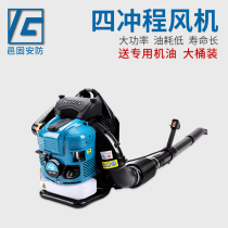 Four-stroke high-power forest gasoline wind extinguisher backpack snow blower road blower