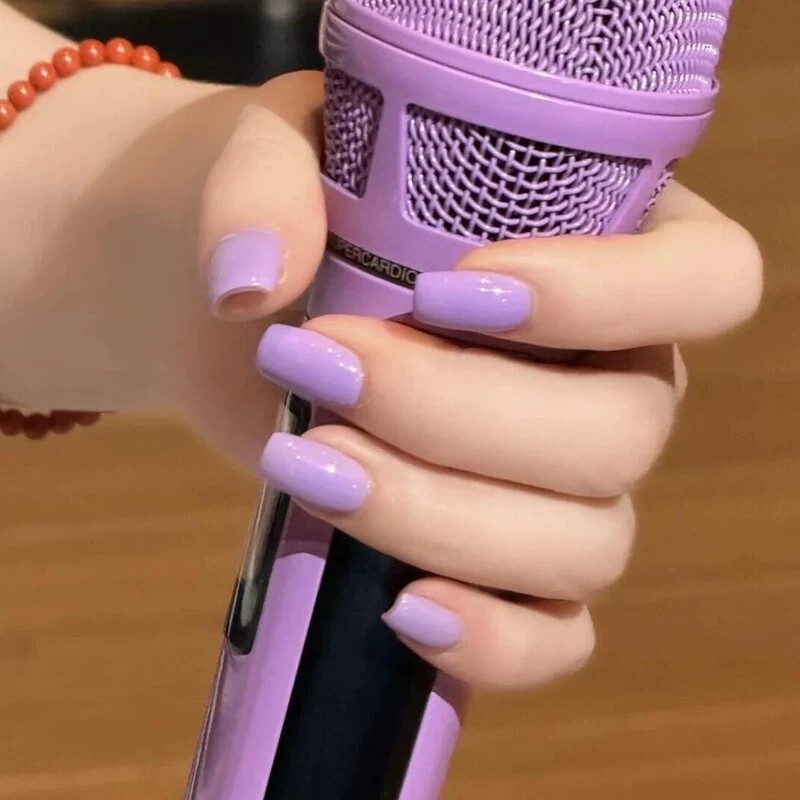 2026 New Model of Purple Nail Polish Gel, Same Style as Ruisi, Best-Selling List, Nail Salon Exclusive, Solid Color Taro Purple, Light Purple
