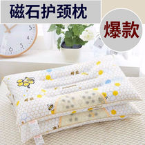 New Cassia pillow single one-pack household double lavender cervical spine pillow core to help sleep buckwheat skin