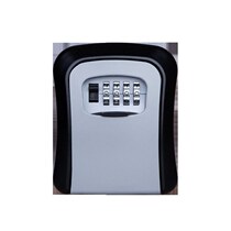 Decoration key password box construction site cats eye key box homestay door wall-mounted storage code lock metal anti-theft